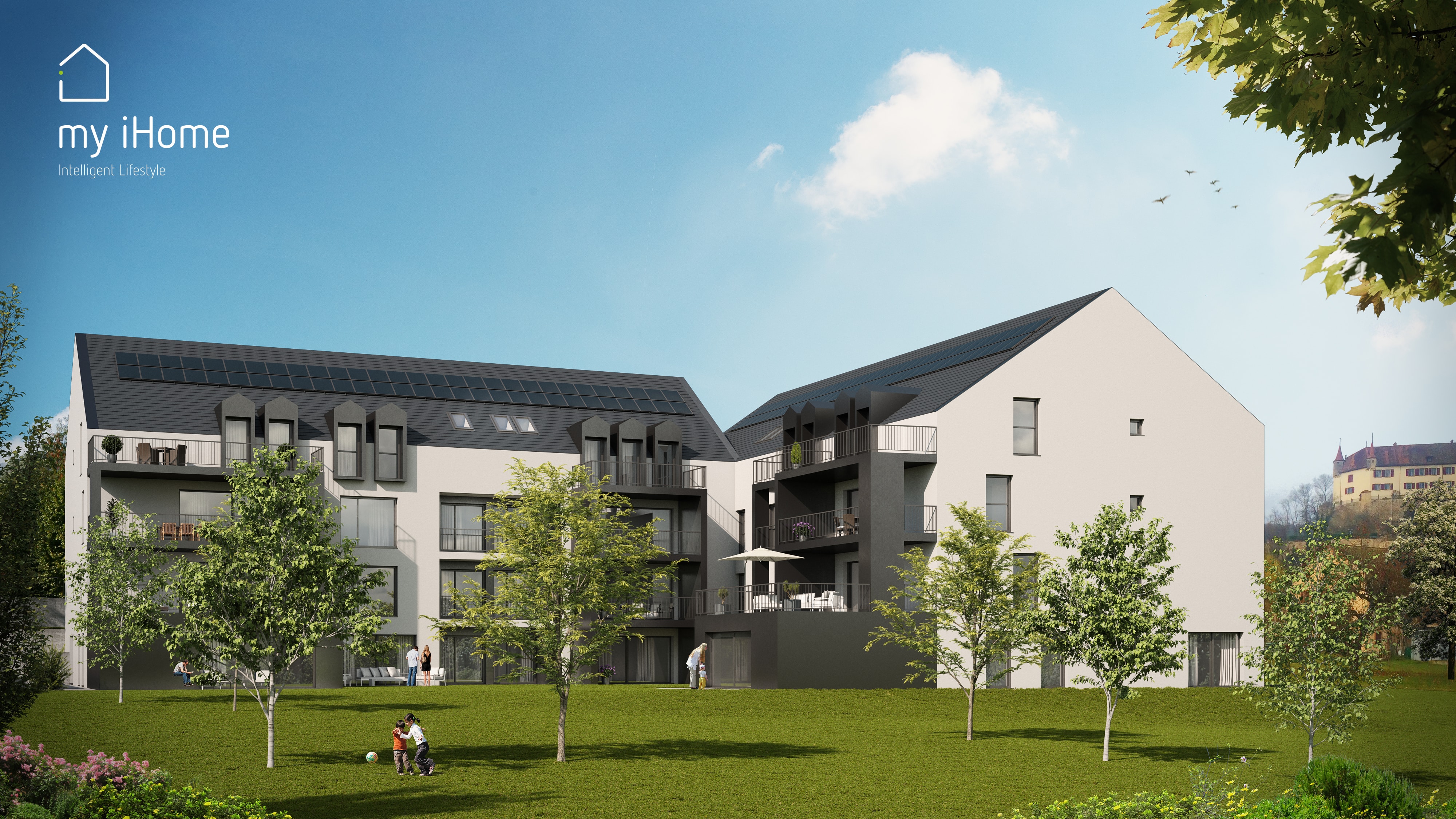 image de Construction de 25 appartements avec parking souterrain à Lucens