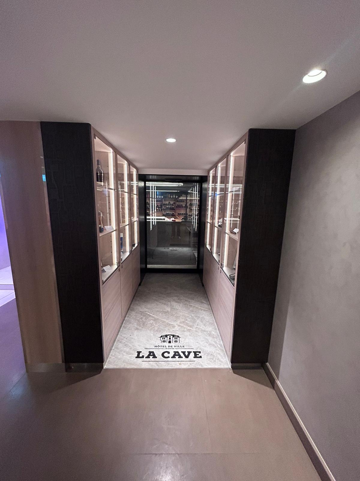 image de Aménagement d'une cave à vin à l'Hôtel de ville à Crissier
